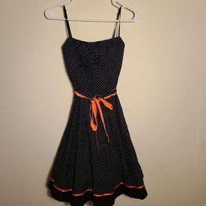 Crystal dool pokie dot dress